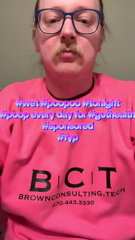 #wet #poopoo #tonight #poop every day for #guthealth #sponsored  #fyp 