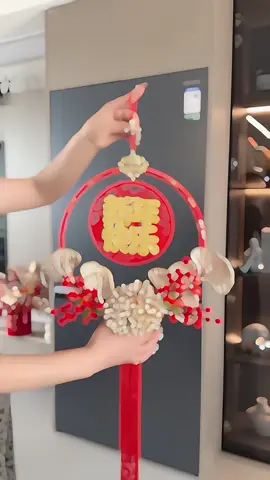 Vòng hoa treo trang trí tết 2025 #tranhdecor #trangtrangguong #trangtrangguongtreotuong #trangtreotuong 