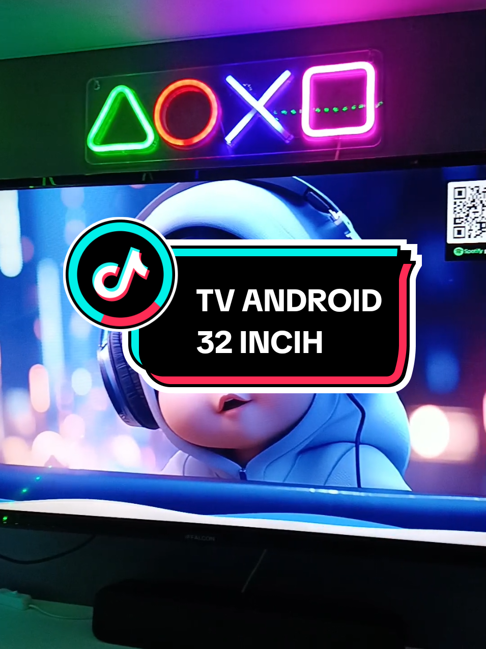 TCL TV ifFalcon 32 inch Smart HD  Android #tv #tvandroid #tcl #iffalcon #tvmurah 