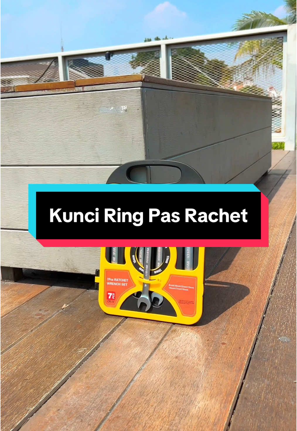 Kunci Ring Pas Rachet  #jishuo #perkakas #kuncisocket #tiktokshop #perkakas#hakanlatopsektir 