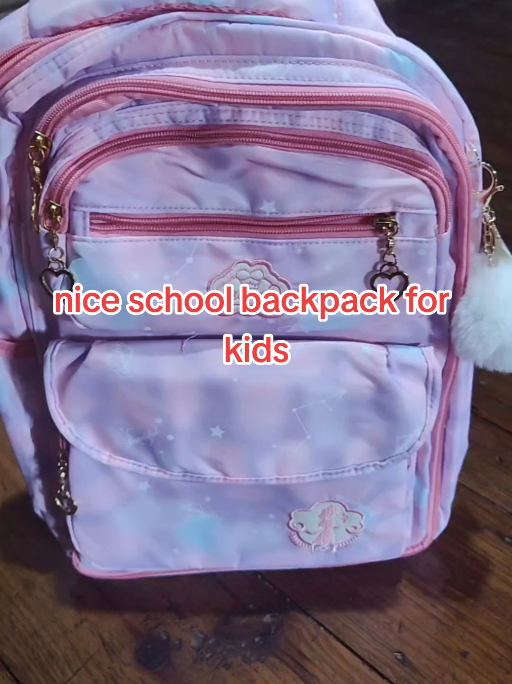 School bag for kids girls backpack cloud waterproof lightweight multifunctional bag #waterproofkidsbag #kidsbackpack 