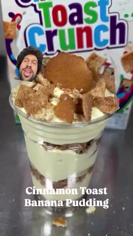 Cinnamon toast crunch banana pudding