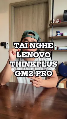 Tai nghe bluetooth sạc lại type-c Lenovo Thinkplus GM2-Pro, đẹp chất âm cân bằng xứng đáng trong tầm giá, có chức năng ANC, và mic đàm thoại có thể call video. Nhược điểm: không quá chắc chắn, mic không quá ngon