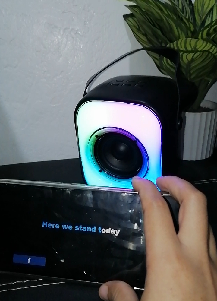 ONIKUMA GAMING WIRELESS SMART KARAOKE RGB LIGHT SPEAKER PANORAMIC SOUND QUALITY#bluetoothspeaker #bluetoothspeakerwithmic #onikumagaming #onikumagamingspeaker 