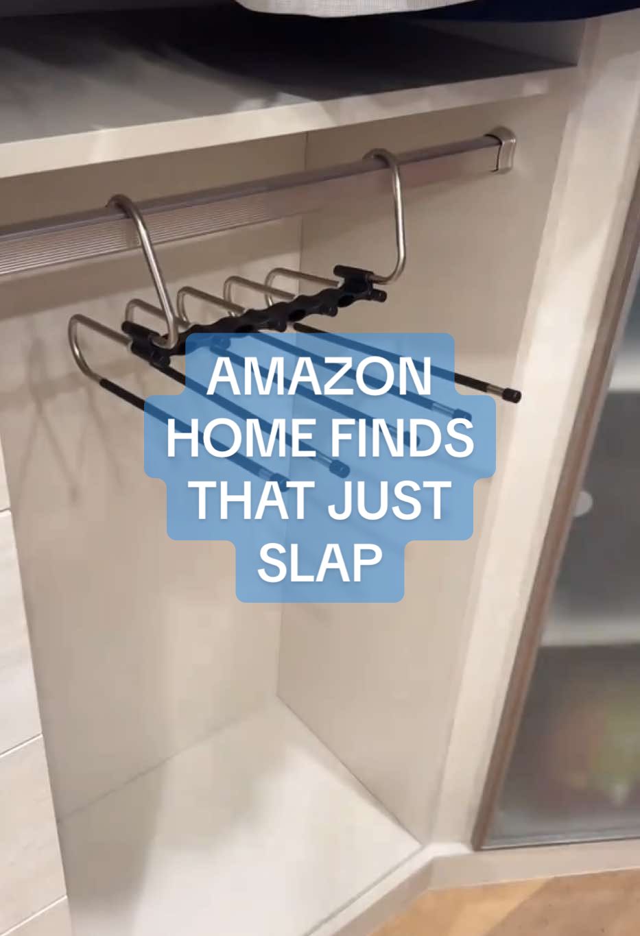 Save space like a pro👌#amazonfinds #organize #organizedhome #hacks #organization #salfinds 