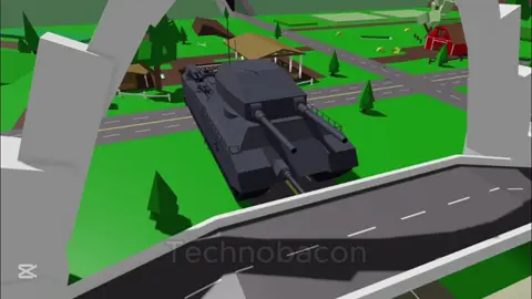 Tank P1000 Part 2 #roblox #animation