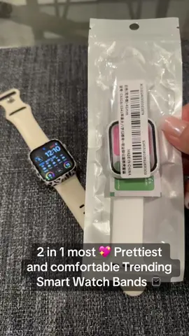 New Year 🍾 New Band ⌚️#fyp #2in1 #watchband #CaseSet  #silicone #adjustable #Viral #shoppinghaul #capcut #fypシ゚viral #screenprotector #💖 #foryoupage #viralvideo #Love #tiktokshop #trending #paratii  