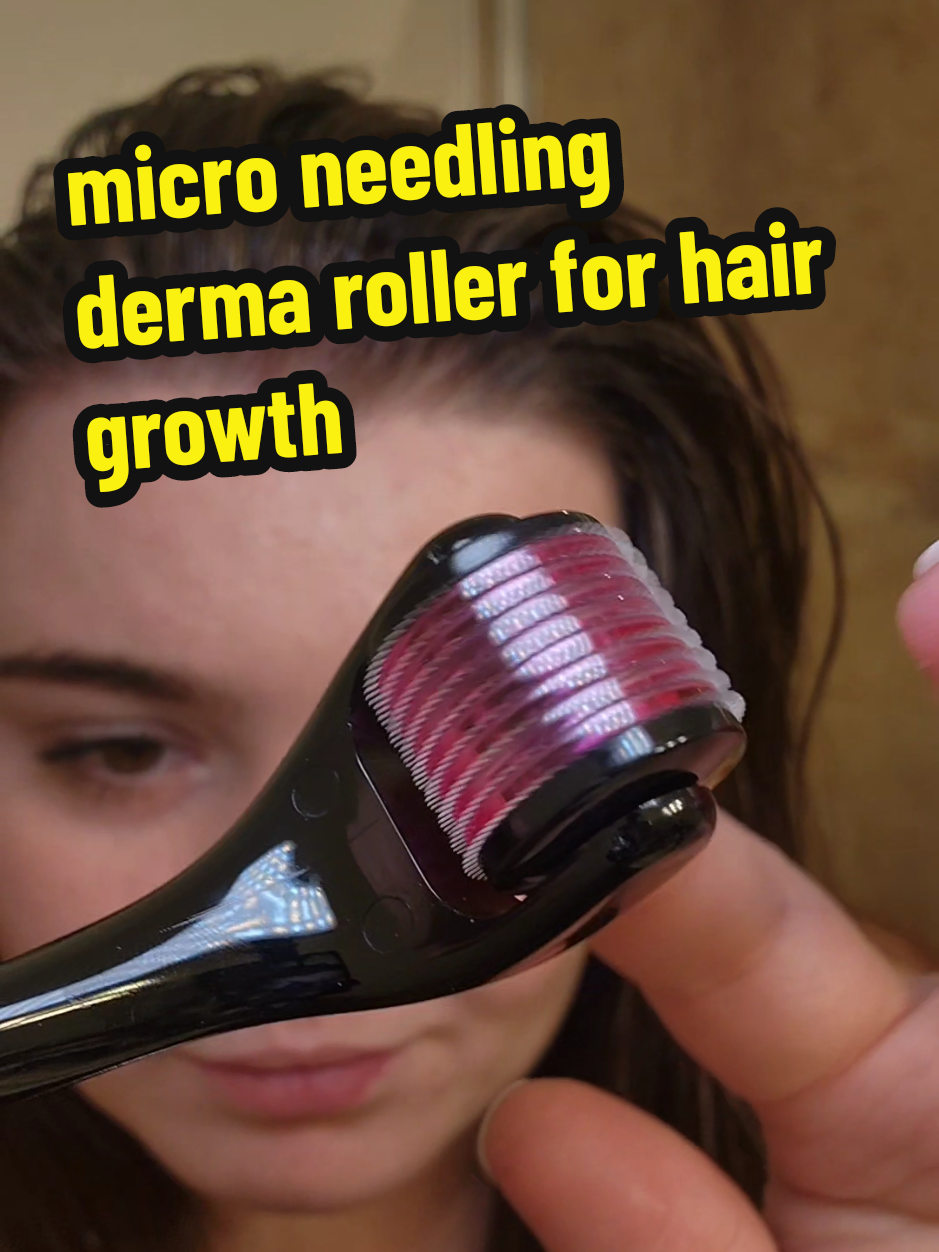 #microneedling #microneedlingscalp #haircare #hairgrowth #dermaroller 