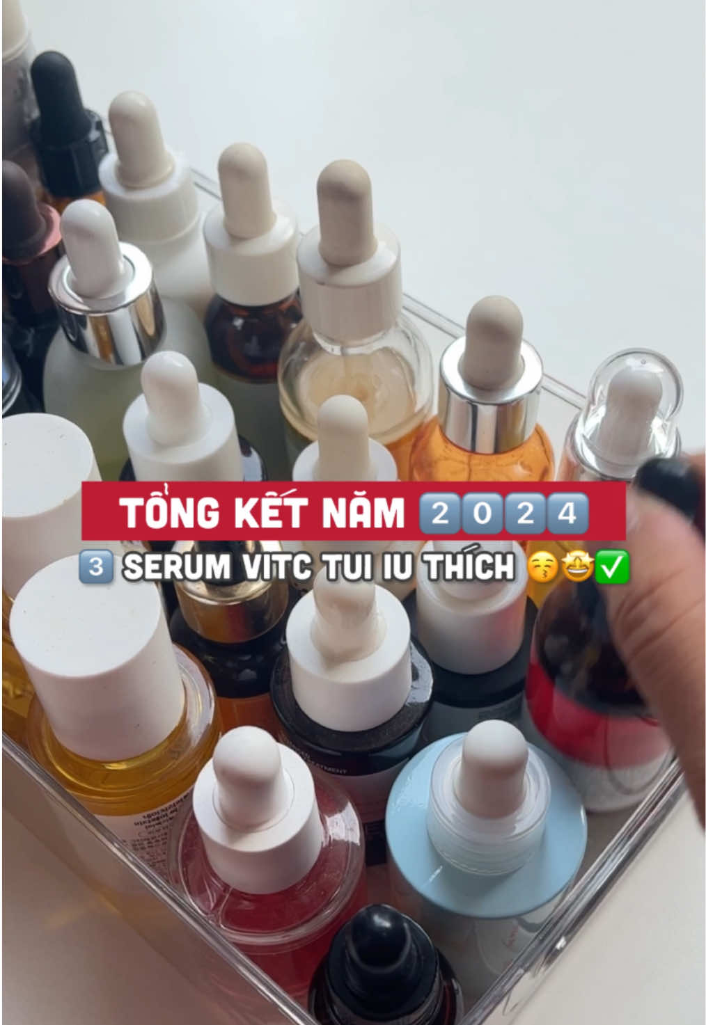 Vài chai serum Vitc tui mê 😆🤘🤘 #vit_skincare #goclamdep #kbeauty #koreanskincare #BeautyTok #vitaminc #neogen #tiam #serum 