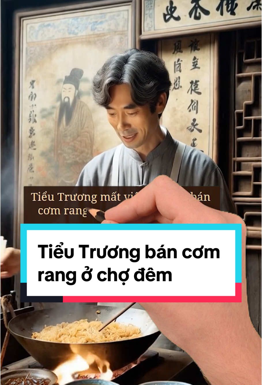 Tiểu Trương mất việc, anh ấy bán cơm rang ở chợ đêm. #baihoccuocsong #cohockythu #sachhayexpress #LearnOnTikTok 