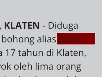 Jangan mudah percaya, jangan asal sebar. Cek fakta, bukan sensasi. Bersama, kita lawan hoax! 🔍✋ #StopHoax #CekFaktaDulu #BijakBersosialMedia”