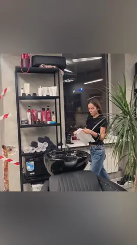 relax with this asmr head + beard shave #asmr #asmrvideo #barbershop #ladybarber #beauty 