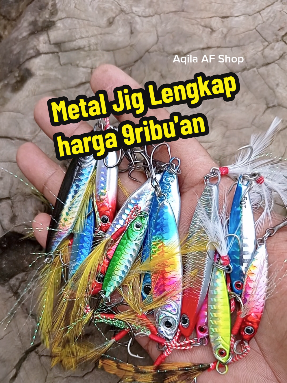 Ambyar!! Promo Awal tahun terbaik! metal jig siap pakai 9-15ribuan (7-30gr) ready #promoterbatas #metaljig #metaljigindonesia #microjig #microjigging #jigging #jiggingfishing #castjig #castjigging #castingjig #shorejigging #shorejig #shorejiggingbali #castingfishing🎣 #ultralightfishing #castingpinggiran #mancingikan #strike #mancing #mancingmania 