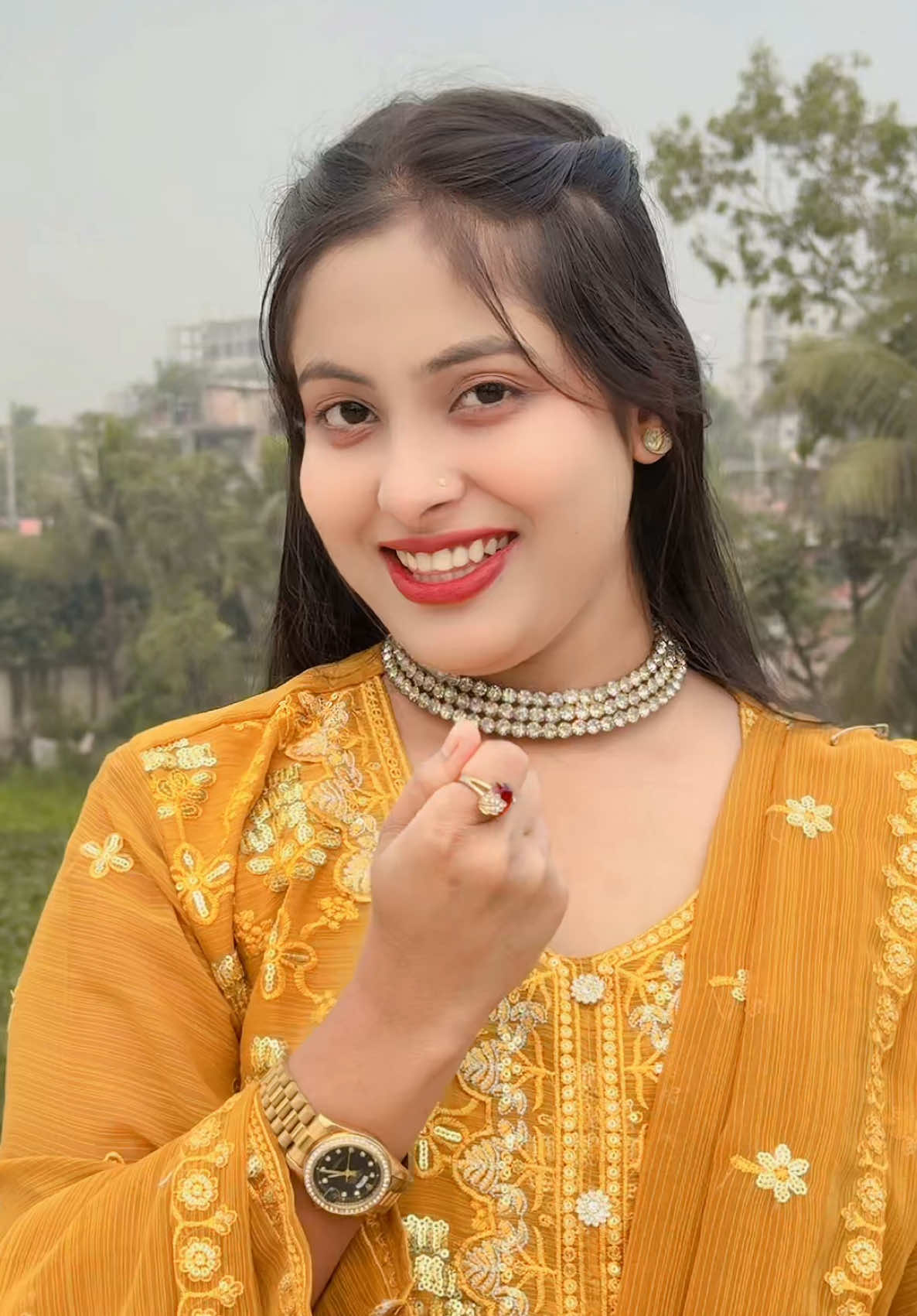 Trend😍🫶 Dress: @🛍️A R Collection🛍️ #Rasel_Jannat #Love #couple #unfrezzmyaccount #tiktok 