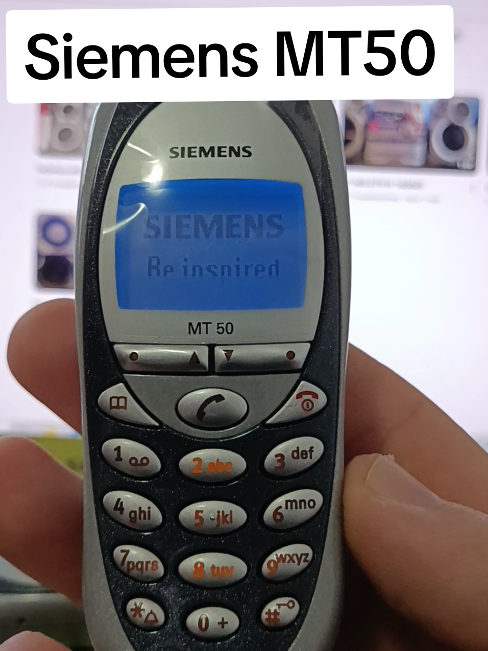 Siemens MT50 #siemens #nostalgia #telefoanevechi #movilesantiguos #nostalgia #vitange #Retro #coleccion #colecionista #siemensmt50 