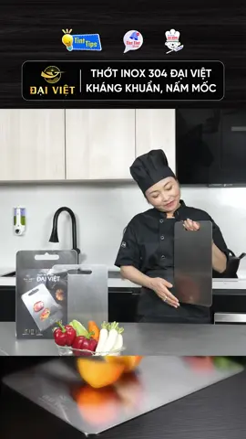 Cùng test thớt inox 304 cao cấp của nhà Đại Việt và thớt inox trôi nổi trên tt #thotinox304 #thotkhangkhuan #testinox304 