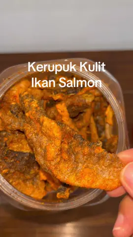 Kerupuk kulit ikan salmon #kerupukkulitikansalmon #kerupukkulitikan 