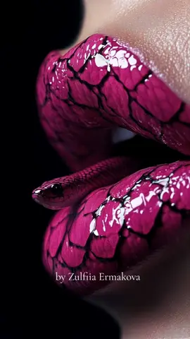 Lips and snake ✨️✨️✨️@Kling AI #lip #makeup #fashion #2025 #zulfiiaermakova #klingaicpp #newyear #newyear #fantasy #aesthetic #klingai_official #lips 