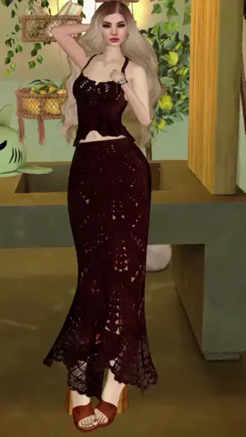 CONJUNTO SAIA LONGA (IMVU2025)                                       #imvu #fashion #foryou #style #tik_tok #imvufashion