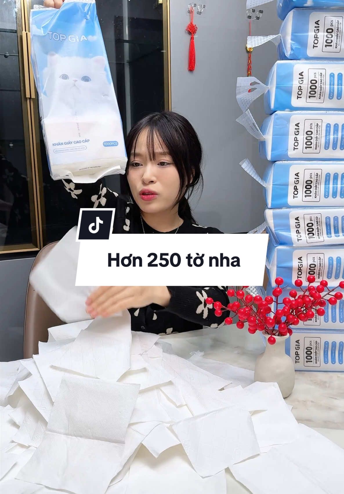 Giấy GiaGia có đủ 1000 tờ không? #khangiaytopgia #giayruttopgia #tietkiem #antoan #tienloi #topgiahcm #topgia 