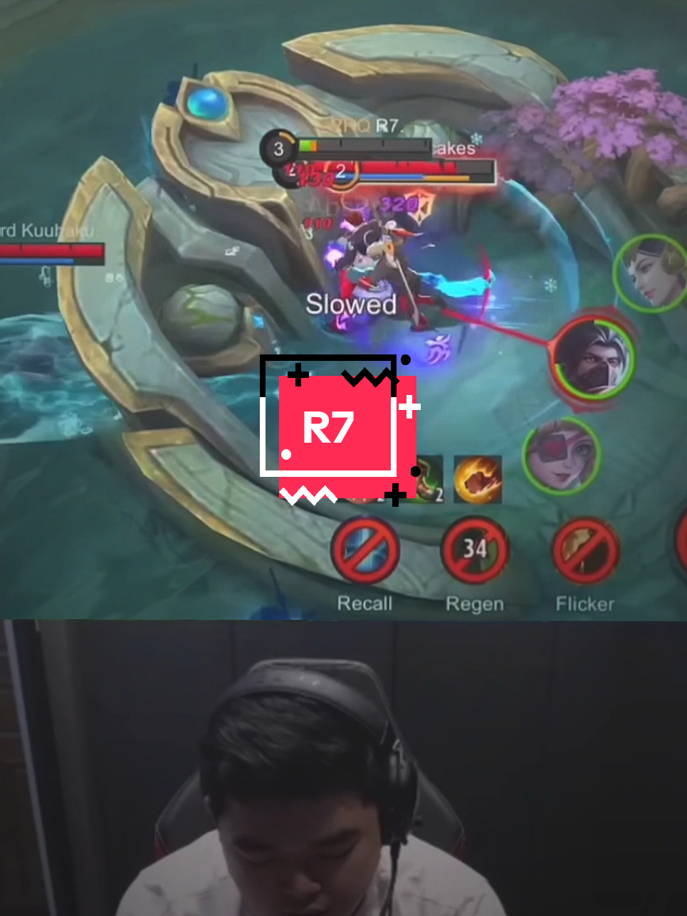 4 orang tidak cukup untuk menghentikan chou R7😱🥶 #rrqr7 #MLBBSkinGifts #MobileLegendsBangBang #MLBB #4you 