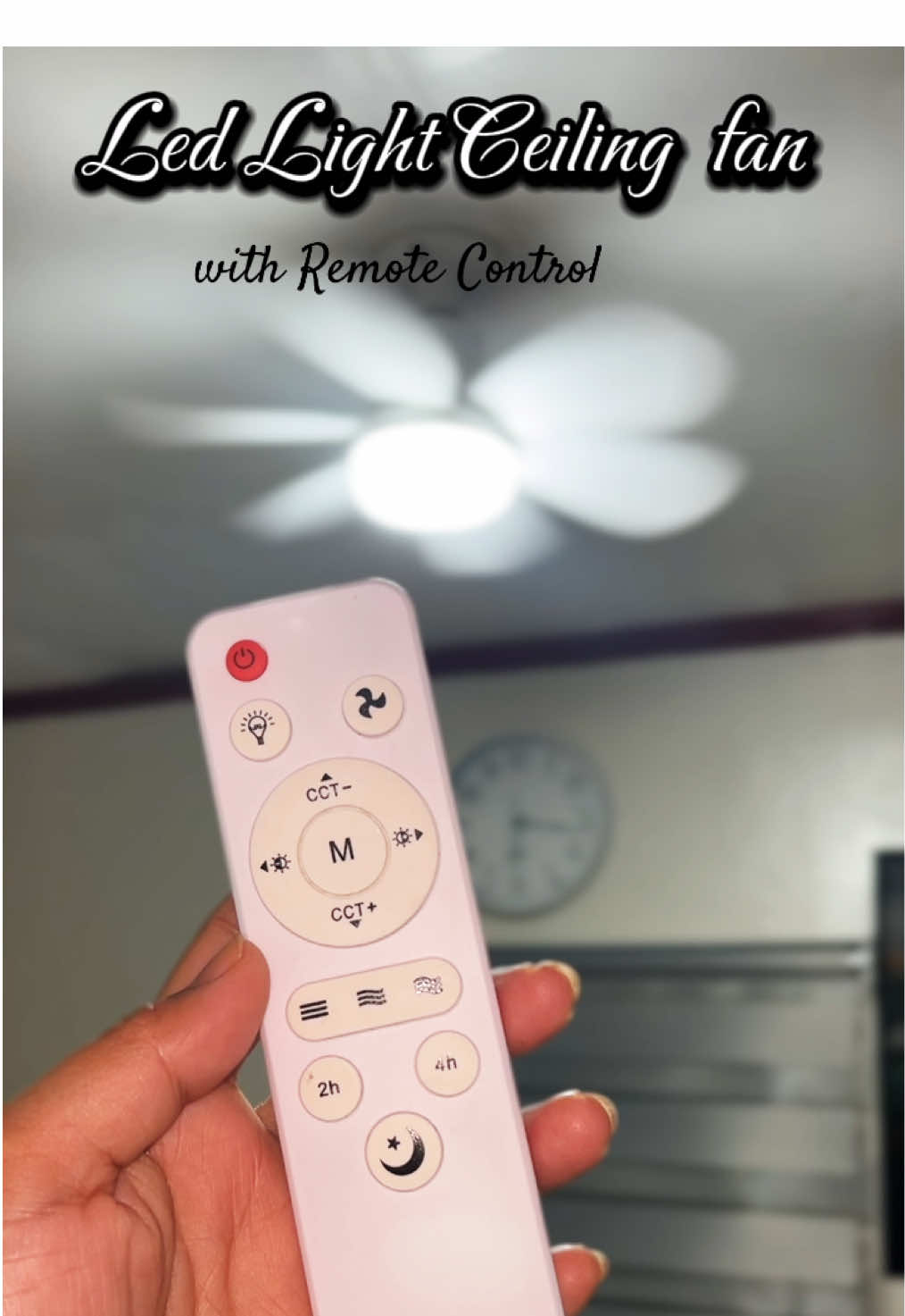 E27 LED light ceiling fan with remote control 30Wbulb #ledlight #fan #ceilingfan #aesthetic #fyp #affiliatemarketing #tiktok #tiktok #creatorsearchinsights #beginner 