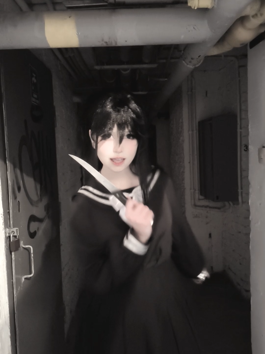 Ayano after kidnapping senpai :333 new cosplay btw! #ayano #yandere #ayanoaishi #yanderesimulator 