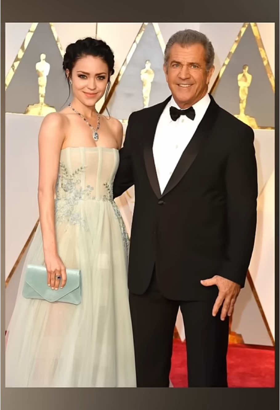 Mel Gibson's 34-Year Age Gap To His Girlfriend Rosalind Ross #melgibson #couple #Love #happy 