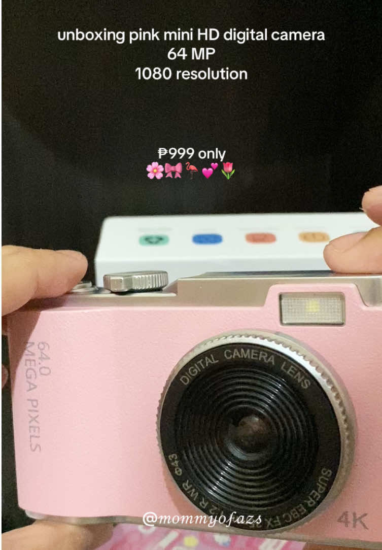 unboxing this cutie digi cam for my daughter #digitalcamera #digicam #affordabledigicam 