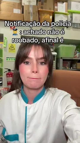 Achado não é roubado... só que a polícia discorda. Agora sou a Spielberg do crime 🕵️‍♀️ #comédia #roubo #polícia #tiktokportugal #fy #parati #viral #crimeportugal #históriasreais #humor