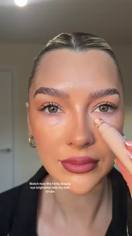 I have found my new favourite product @Fenty Beauty #fentybeauty #fentybeautyeyebrightner #fentyeyebrightner #undereyebrightener #brightenundereye 