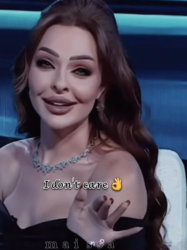 كلامك ما بيشغلني I don't  care👌 #qesmawnaseeb #قسمة_ونصيب #الشعب_الصيني_ماله_حل😂😂 #fyp 
