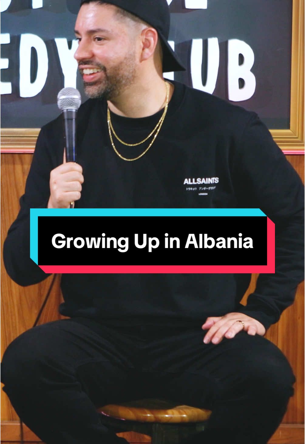 Growing Up In Albania 🇦🇱 #standup #dating #jokes #crowdwork #standupcomedy #albania #nyc #martinamini 
