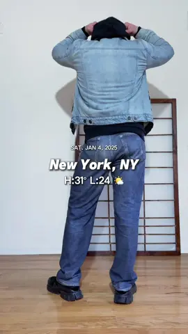 today #OOTD and weather in #newyork 