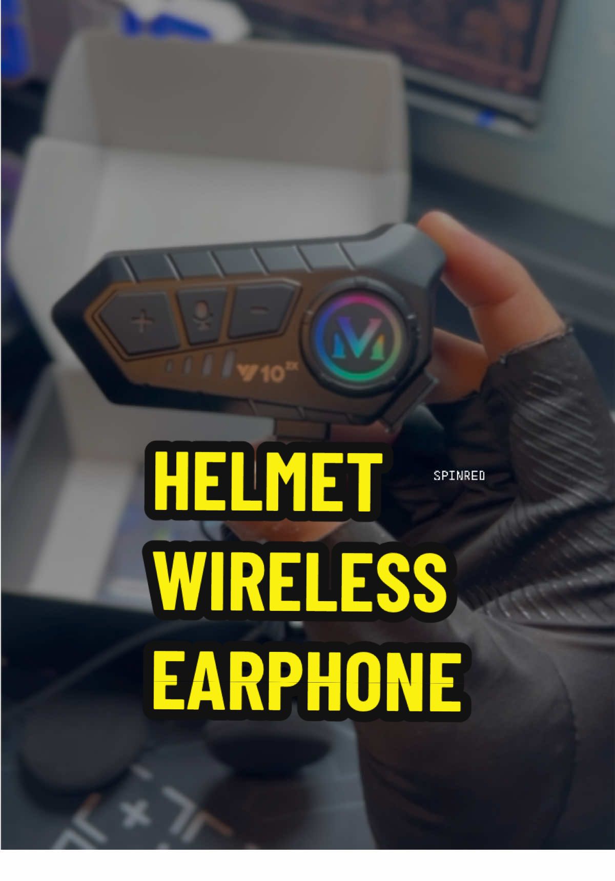 Earphone Helmet Wireless ✌🏻Sangat sesuai untuk ride & geng2 rider sebab terlalu banyak fungsi seperti Dapat layan lagu ✅ call & jawab call✅ Ada Mic ✅ Waterproof ✅ dan macam2 lagi dapatkan di beg kuning sekarang #earphonebluetooth #helmetwirelessearphone #wirelessearphone #helmetearphone #lc135 #spinsred #hnj #fyp #xbcyza 