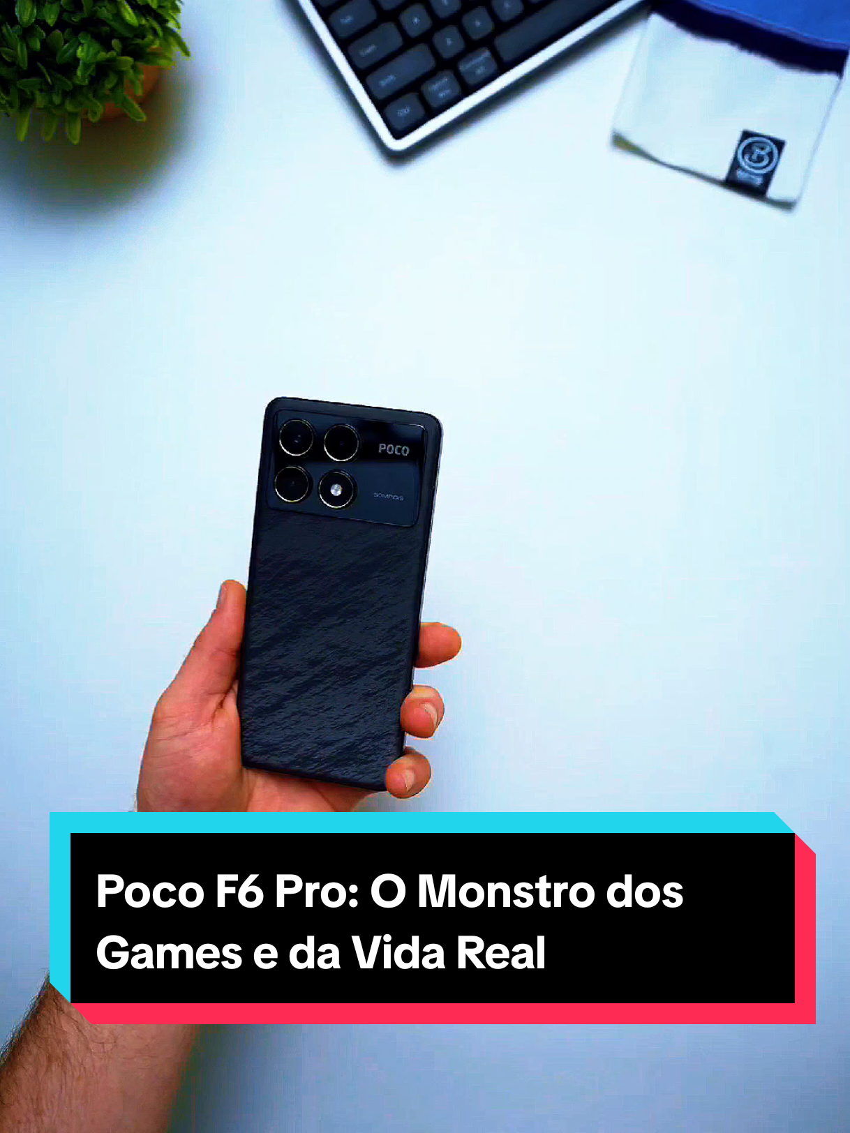 Celular bom e barato: Poco F6 Pro: O Monstro dos Games e da Vida Real! #tecnologia #celularesbaratos #poco #pocof6pro #pocof6 #cameratop #2025 #cameraincricvel #presenteperfeito #fyp 