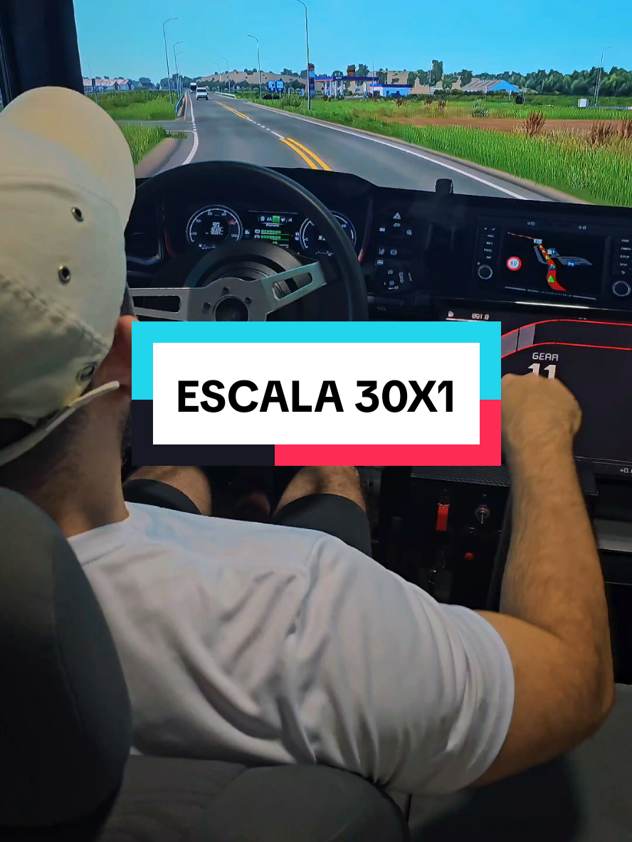 escala 30x1 #videogame #gamesnotiktok #game #gamer #eurotrucksimulator2 