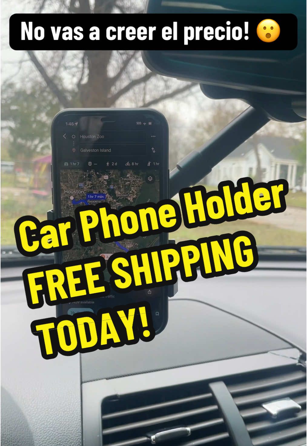 Car Phone Holder Ajustable 360 Grados Accesorio para Retrovisor de Carro #carphoneholder #caraccessories #phoneholder #fuduoo #accesoriosparacoche #soporteparacelular #360degree #visorphoneholder 