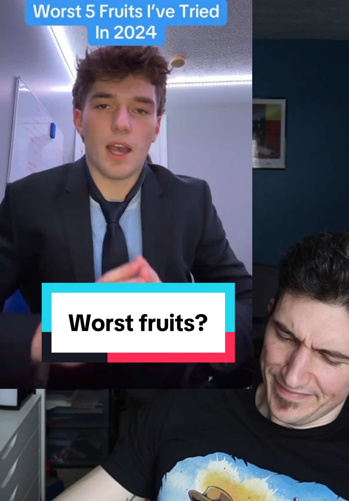 Replying to @leslie.38695 what’s your least favorite fruit? #fruit #top5 