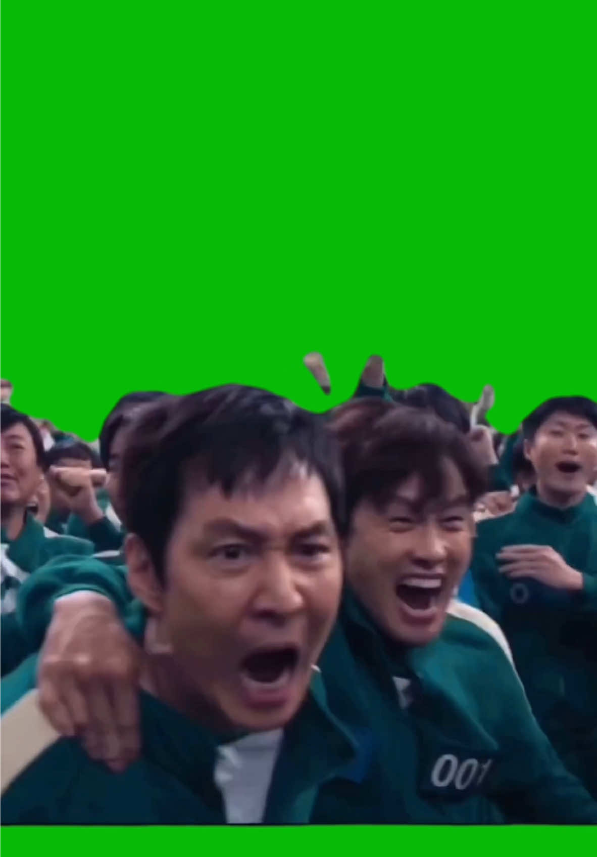 Squid Games Cheering meme green screen capcut template #squidgame #squidgame2 #squidgames #viral #cheer #cheering #greenscreenmemes #capcuttemplates #CapCut 