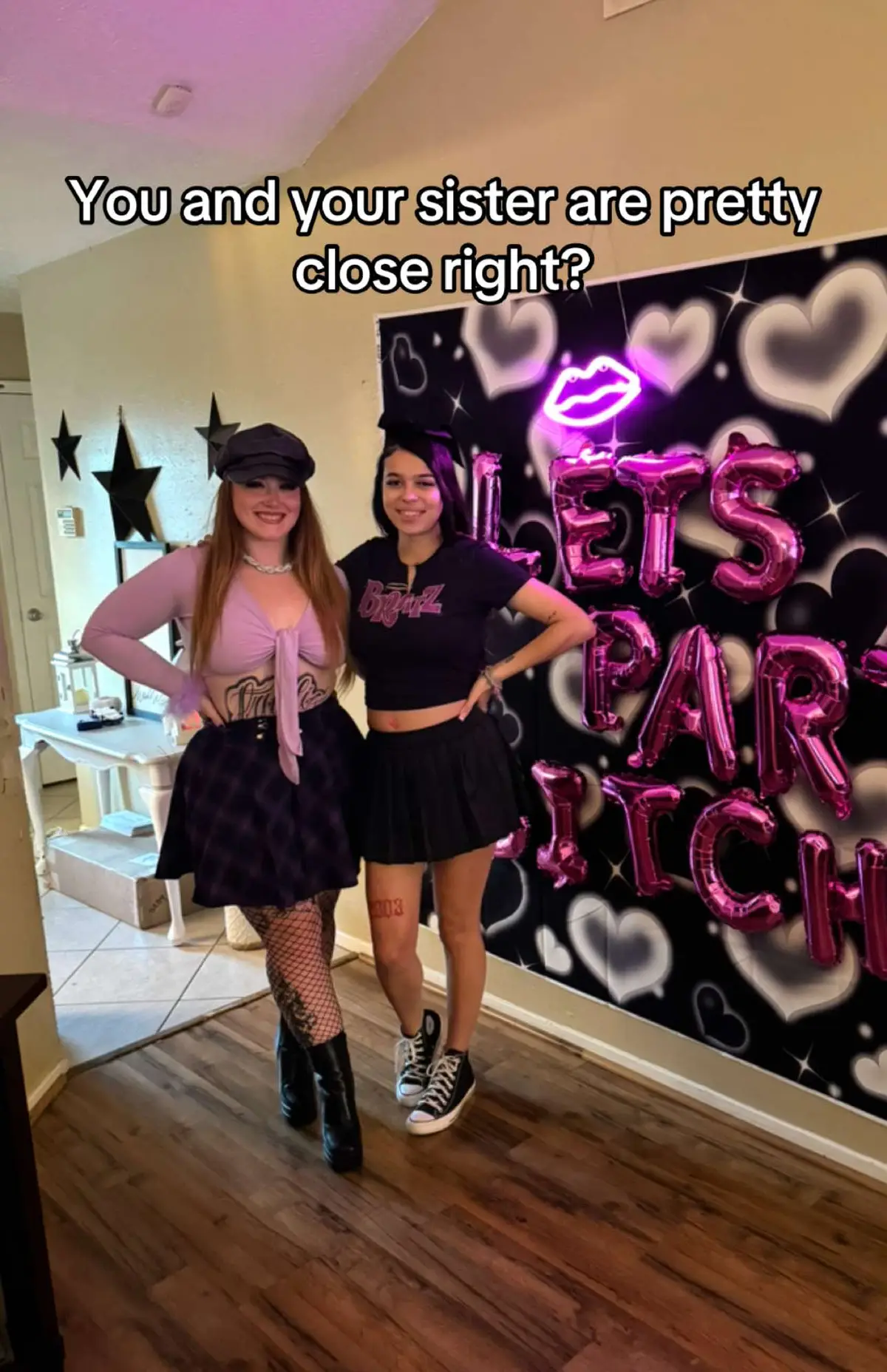 She has saved me more times than I can count. Before I was ever a mom, I was a big sister. 🖤🤞🏻 #sisters  #builtinbesties #family #bigsister 