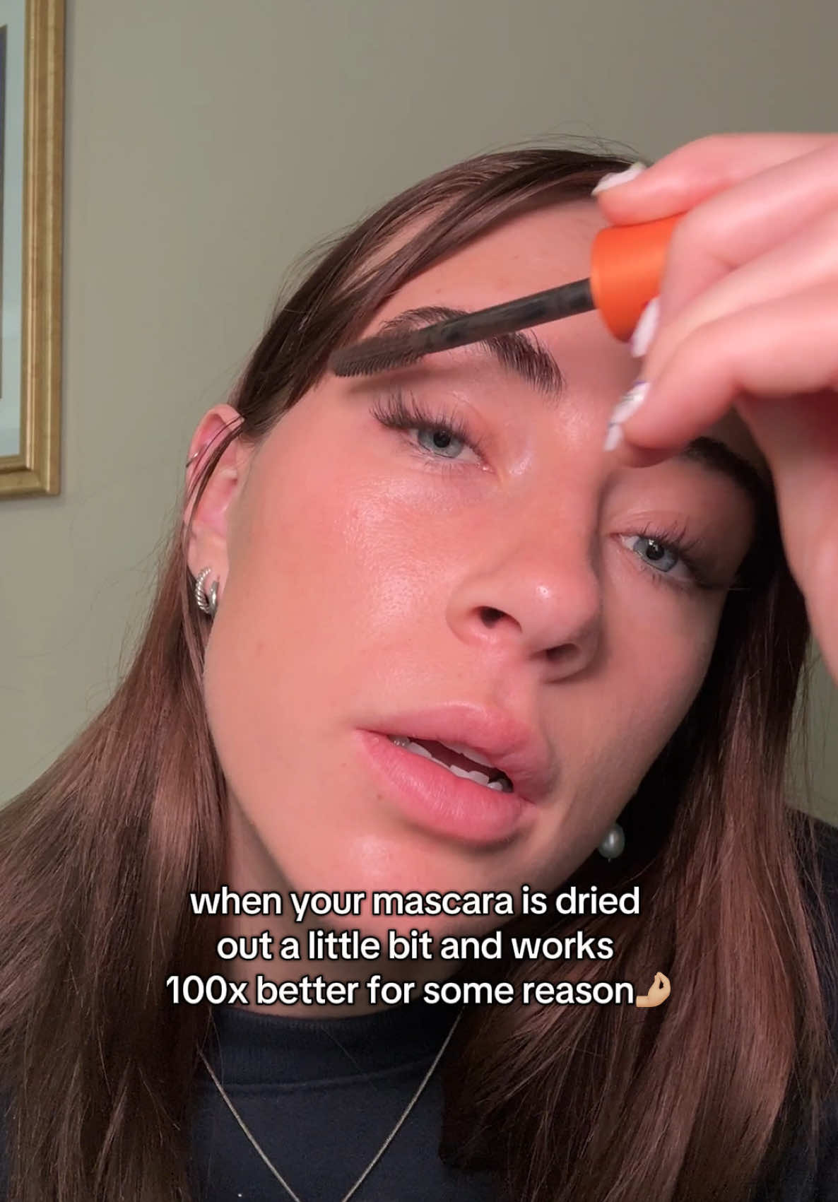 I literally dry out my new masacra on purpose for this reason #mascarahacks #bestmascara #mascararoutine #lashroutine #relateable #makeuphack 