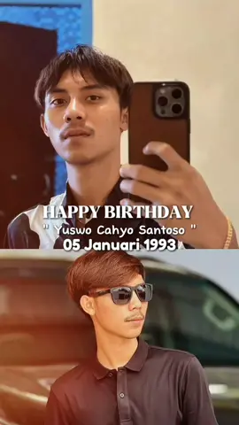 Happy birthday mas Yoyok semoga panjang umur sehat selalu dilancarkan rezekinya🥰#masyoyok#yuswocahyosantoso#05januari1993#happybirthay#kapten#kapteny##garudawisnusatriamuda👹 #fyp 