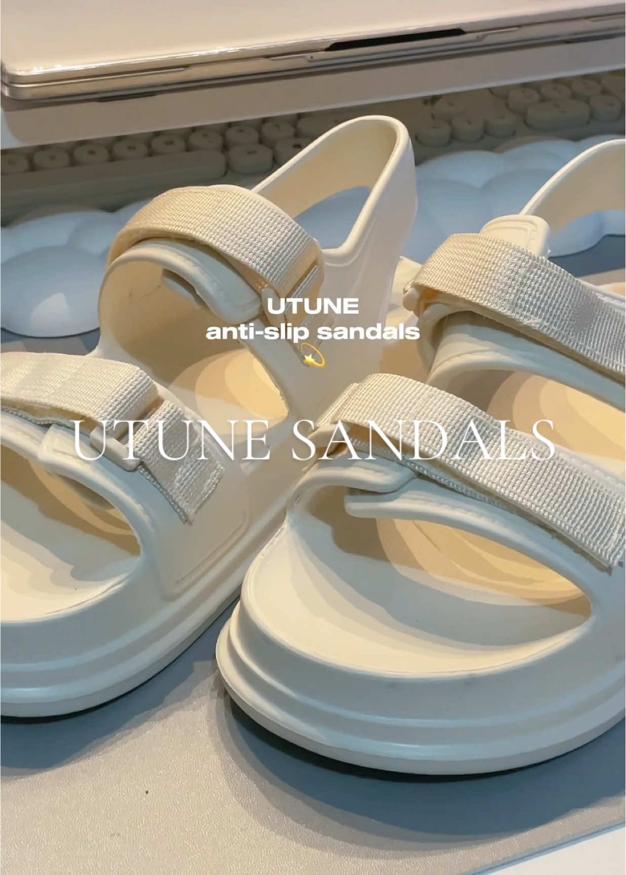 Finally my comfy sandals💫✨🫶🏻 #sandals #nonslip #comfortable #utune #fyp #fypシ #viral #trending 