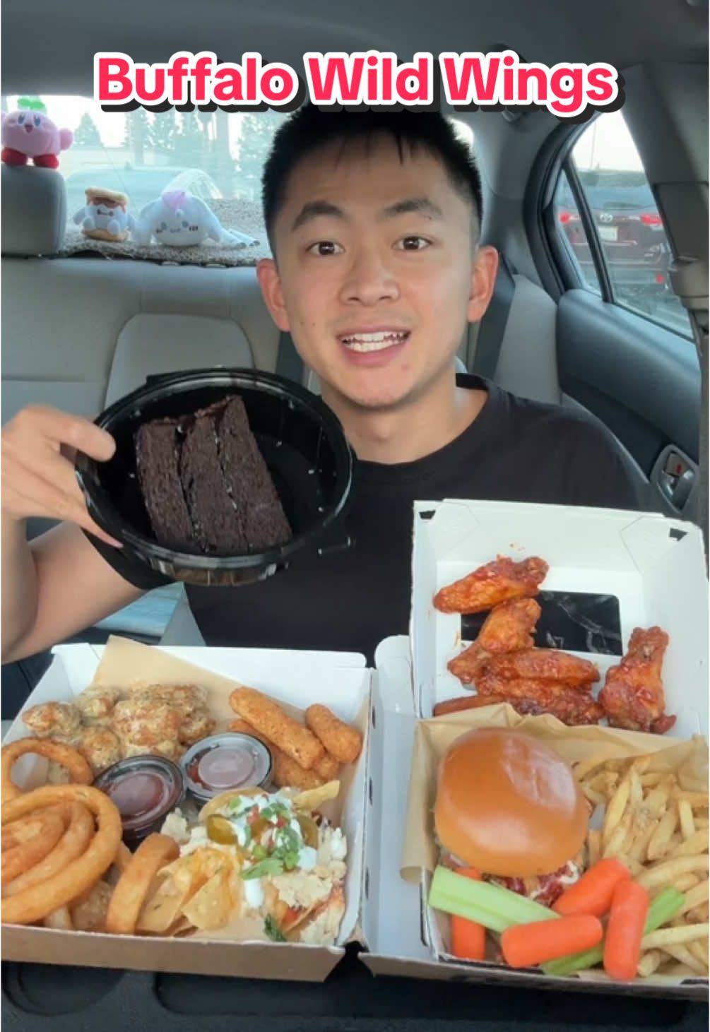 Trying everything from @Buffalo Wild Wings 🔥 #food #Foodie #foodreview #buffalowildwings #bww #mukbang #asmr #chicken #sandwich #tastetest #fyp #fastfood #eating 