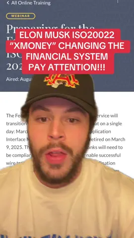 Elon Musk is about to change the financial system forever. He may even change crypto forever…  