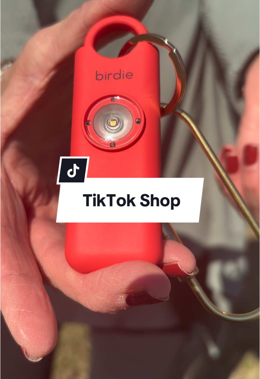 #tiktokshopfinds #birdiealarmkeychain #safteykeychain 