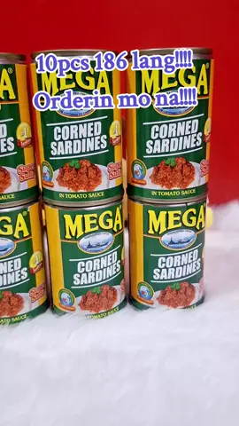 Mega Corned Sardines! Try it now! 🥰🥰🥰  #mega #sardines #cornedsardines #affordable #cannedsardines #buynow #checkoutnow #affiliatetiktok #affiliatemarketing #affiliate 
