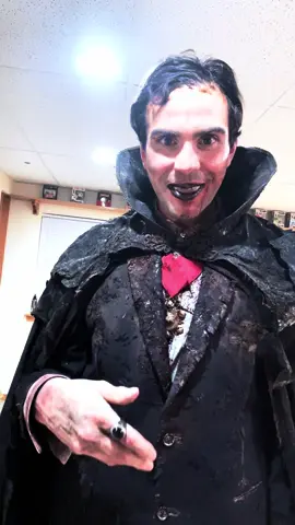 I am Dracula costume by @whosays #dracula #vampire #cosplay #autism #specialinterest #horror #horrortok #hauntedhouse 