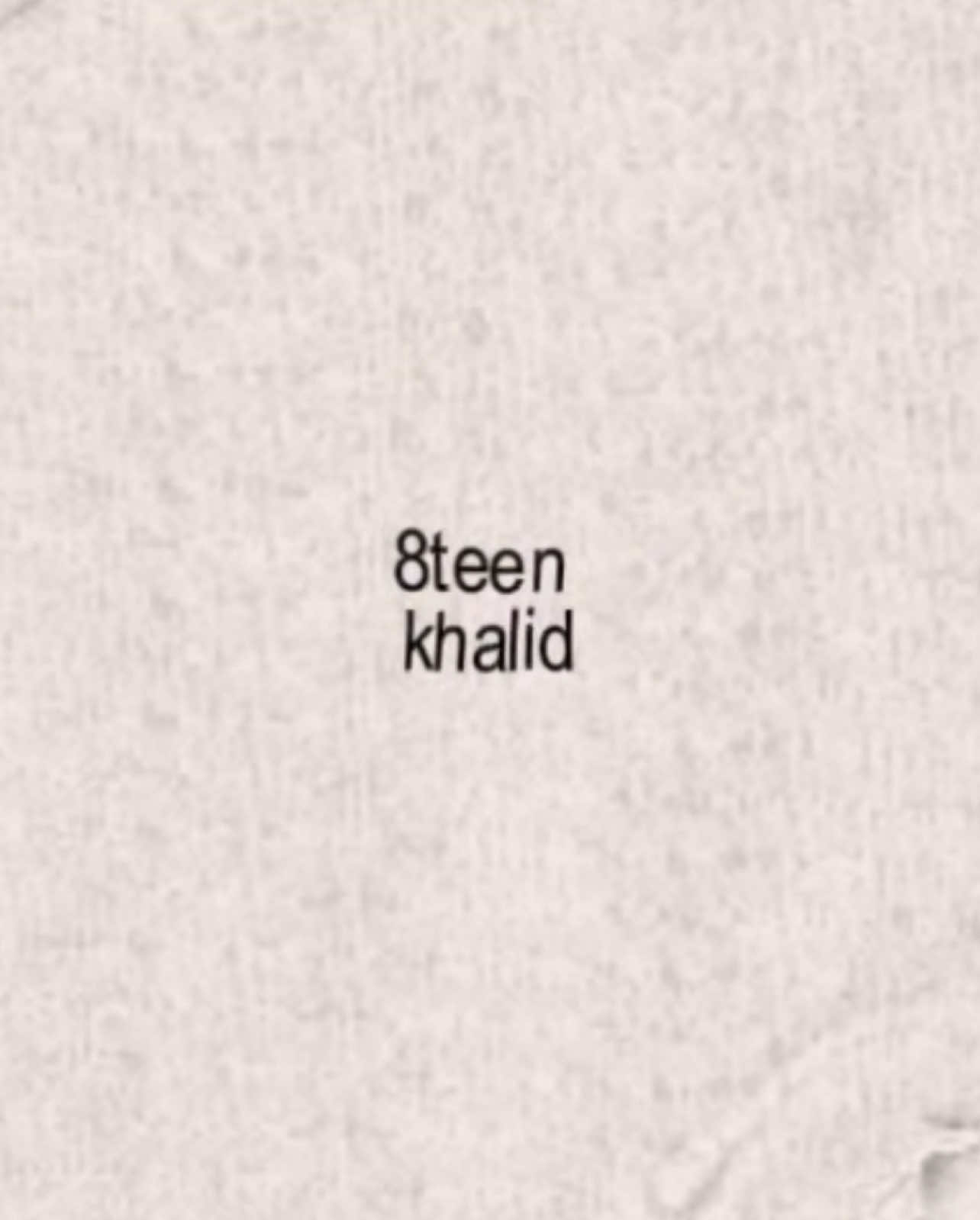 i’ve never fell in love, i saved those feelings for you #8teen #khalid #lyrics #fyp #viral #brat #xyzbca 